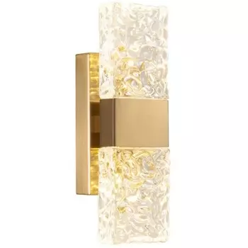 Бра светодиодное Delight Collection Wall lamp 88068W gold/clear DeLight Collection