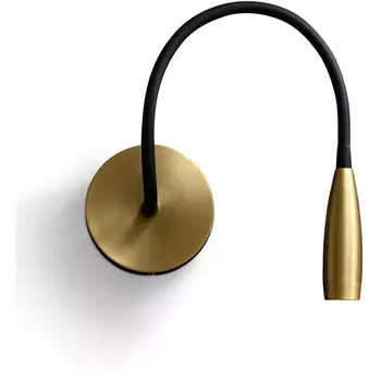 Бра светодиодное для чтения Delight Collection Wall lamp MT9016-1W brass DeLight Collection