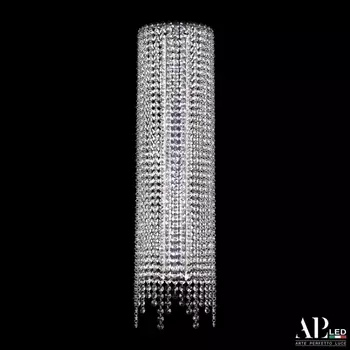 Бра светодиодное хрустальное APL LED Sicilia SH500.B5.20-70.B.Ni.4000