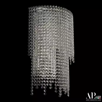 Бра светодиодное хрустальное APL LED Sicilia SH500.B4.35-45.B.Ni.4000