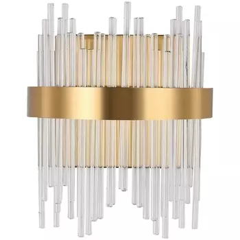 Бра светодиодное хрустальное с управлением со смартфона регулировкой цветовой температуры и яркости ночным режимом таймером LAMPS 81118/1W Natali Kovaltseva LED