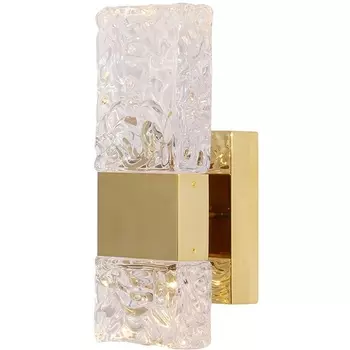 Бра светодиодное Newport 15380 15382/A Champagne gold