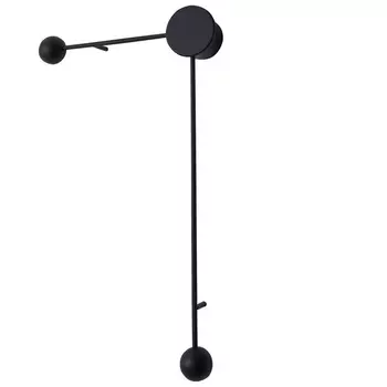 Бра светодиодное Noks 8000/1WB-BK (Lumien Hall)