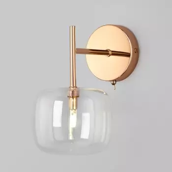 Бра светодиодное с выключателем 70128/1 Eurosvet Jar золото