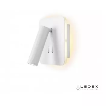 Бра светодиодное с выключателем Tanki ER0569S WH (iLedex)
