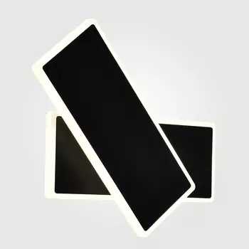 Бра светодиодное 90316/2 Elektrostandard Twirl черный