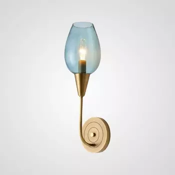 Настенный светильник (бра) Viola Wall 1 Blue ImperiumLoft Violawall01 (141137-26)