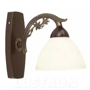 Бра в цвете венге Alfa Praga 10770 (стекло 8148)