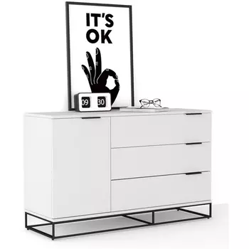 Буфет City 120 см. белый R-Home арт.401052110h