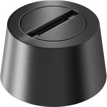 Чаша накладная для двойного вывода ленты черная Maytoni Accessories for system Parity TRA130CRDuo-B