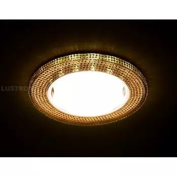 Черный встраиваемый светильник G290 BK Ambrella Gx53+led