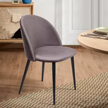 Cтул Thomas, бархат антрацит Top Concept THOMAS 76143