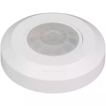 Датчик движения PRIME-PIR-SURFACE-R76-200W-WH (230V, 0.87A, SLIM) (Arlight, IP20 Пластик, 5 лет) 031845(1)