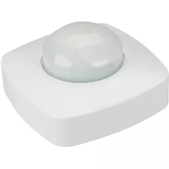 Датчик NAVE-PIR-UP-S102x102-500W-WH (230V, 2.17A, MULTI) (Arlight, IP20 Пластик, 5 лет) 027872(1)