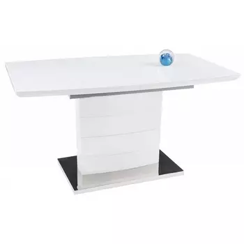 Деревянный стол Arika белый 1754 (Woodville)