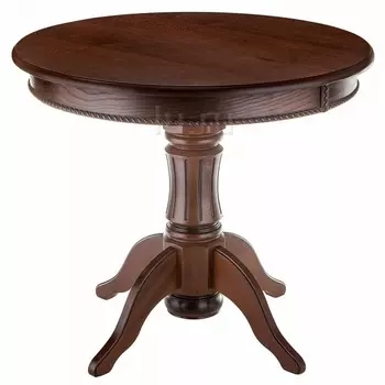 Деревянный стол Woodville Павия орех с коричневой патиной 406081