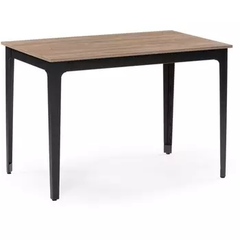 Деревянный стол Woodville Айленд дуб канзас / черный 551091