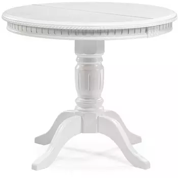 Деревянный стол Woodville Долерит белый 543571