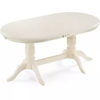 Деревянный стол Woodville Эвклаз 200 см бежевый 543591