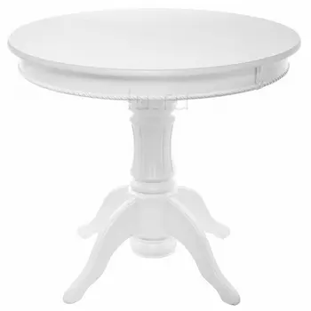 Деревянный стол Woodville Павия белый 406088