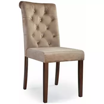Деревянный стул walnut / beige Woodville Amelia 11140