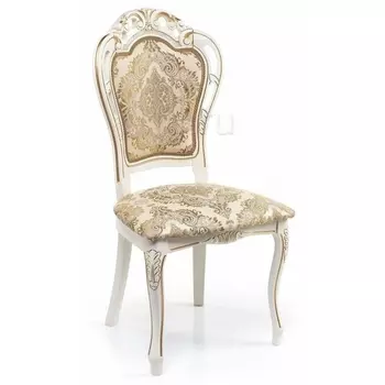 Стул Woodville Bronte молочный с патиной 438323