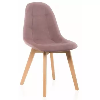 Деревянный стул Woodville Filip light purple / wood 15089