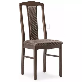 Деревянный стул Woodville Гроджин орех / коричневый 450691