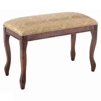 Банкетка Woodville Валентино орех / бежевый 318610