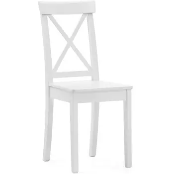 Деревянный стул Woodville Эйнор белый 527072