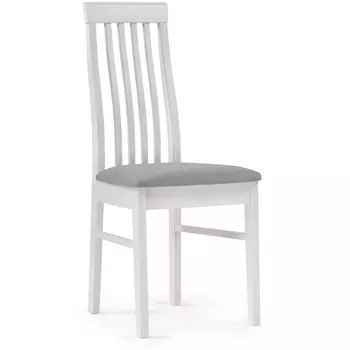 Деревянный стул Woodville Рейнир серый / белый 528938