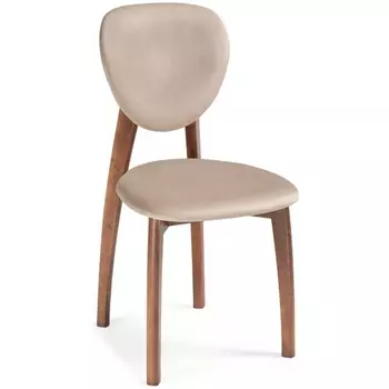 Деревянный стул Woodville Вакимо tenerife beige / миланский орех 543595