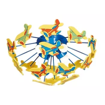 Детская люстра для мальчика с самолетами Citilux Samoletiki CL603141