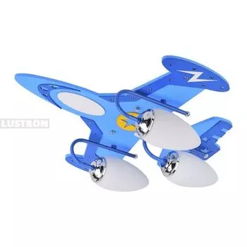 Детская потолочная люстра самолет для мальчиков DETI_AVIA 74502 Kink Light