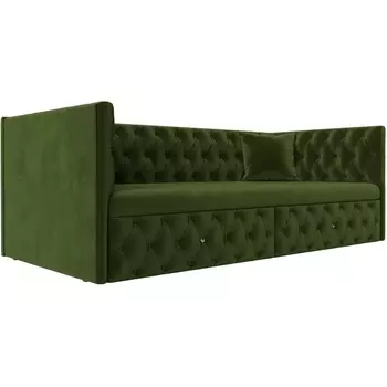 Детский диван Найс (микровельвет зеленый) Лига Диванов 107111