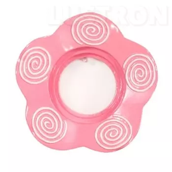 Детский встраиваемый светильник цветок DL306G/pink (Donolux)