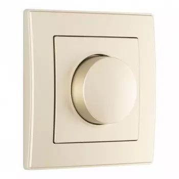 Диммер 500Вт с рамкой (шампань) Arte Milano SET06-1 SET06-1-48-1 shampan