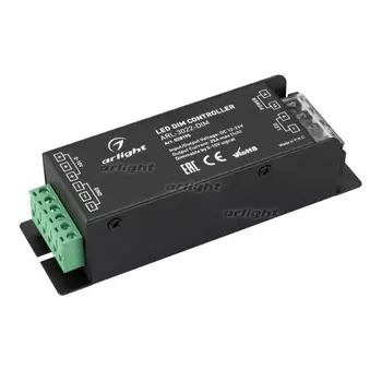 Диммер ARL-3022-DIM (12-24V, 1x25A, 0-10V) (IP20 Металл) 028195 (Arlight)