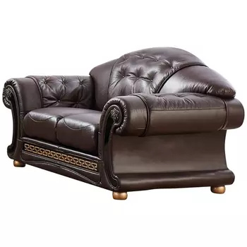 Диван (2-х местный) коричневый (VERSUS), шт ESF Versus-2 37 brown