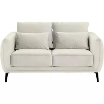 Диван Amsterdam двухместный ОГОГО (арт.342683), (Ткань/Белый) ОГОГО Обстановочка!