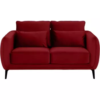 Диван Amsterdam двухместный ОГОГО (арт.342689), (Ткань/Бордовый) ОГОГО Обстановочка!