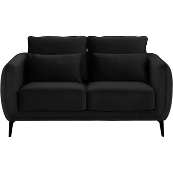 Диван Amsterdam двухместный ОГОГО (арт.342693), (Ткань/Черный) ОГОГО Обстановочка!