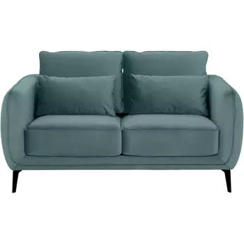 Диван Amsterdam двухместный ОГОГО (арт.342694), (Ткань/Бирюзовый) ОГОГО Обстановочка!