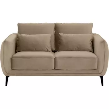 Диван Amsterdam двухместный ОГОГО (арт.698445), (Ткань/Светло-коричневый) ОГОГО Обстановочка!