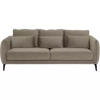 Диван Amsterdam трехместный ОГОГО (арт.583331), (Ткань/Бежевый) ОГОГО Обстановочка!