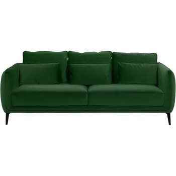 Диван Amsterdam трехместный ОГОГО (арт.664756), (Ткань/Зеленый) ОГОГО Обстановочка!