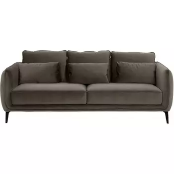 Диван Amsterdam трехместный ОГОГО (арт.698439), (Ткань/Коричневый) ОГОГО Обстановочка!