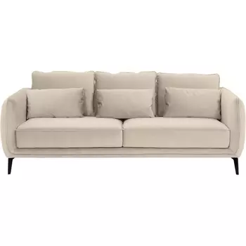 Диван Amsterdam трехместный ОГОГО (арт.698440), (Ткань/Бежевый) ОГОГО Обстановочка!