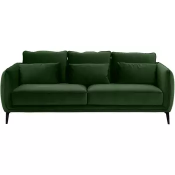 Диван Amsterdam трехместный ОГОГО (арт.698441), (Ткань/Зеленый) ОГОГО Обстановочка!