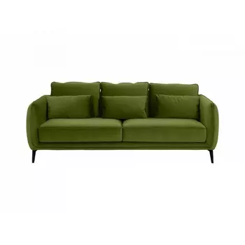 Диван Amsterdam трёхместный ОГОГО 342352 (зеленый) ОГОГО Обстановочка!
